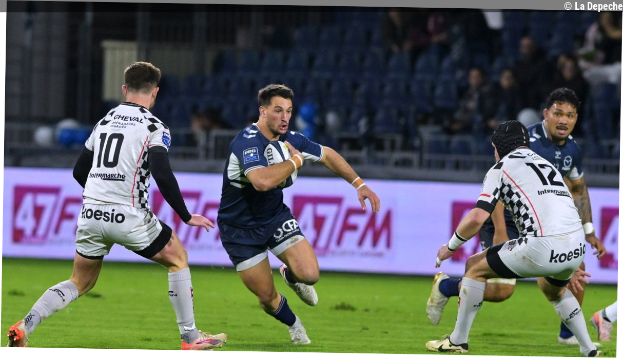 Pro D2 : "J'aurais signé tout de suite…" Pourquoi Clément Garrigues revient au bon moment pour le SU Agen contre le RC Vannes