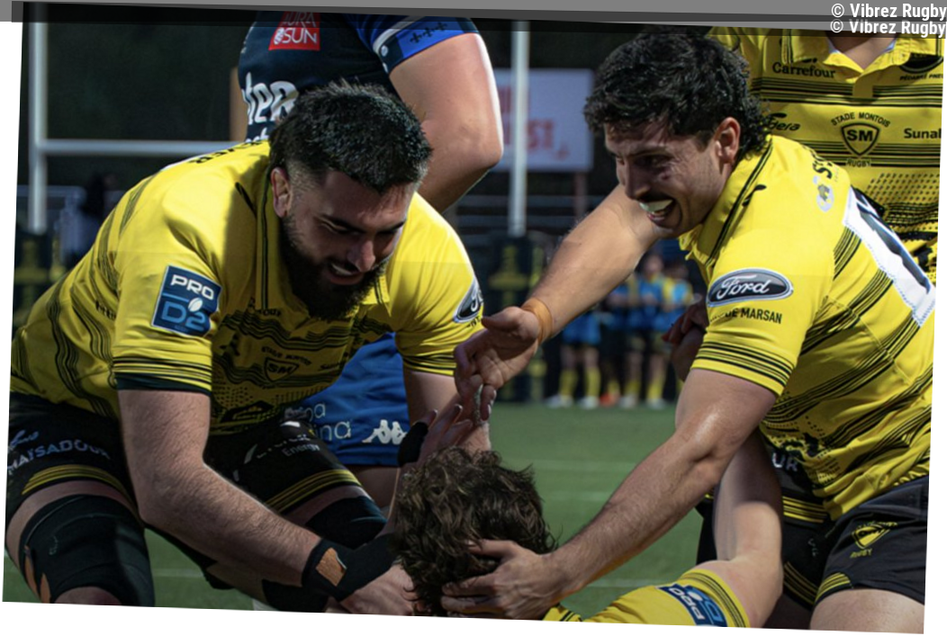 Pro D2 : Mont de Marsan régale offensivement et fait plier Aurillac