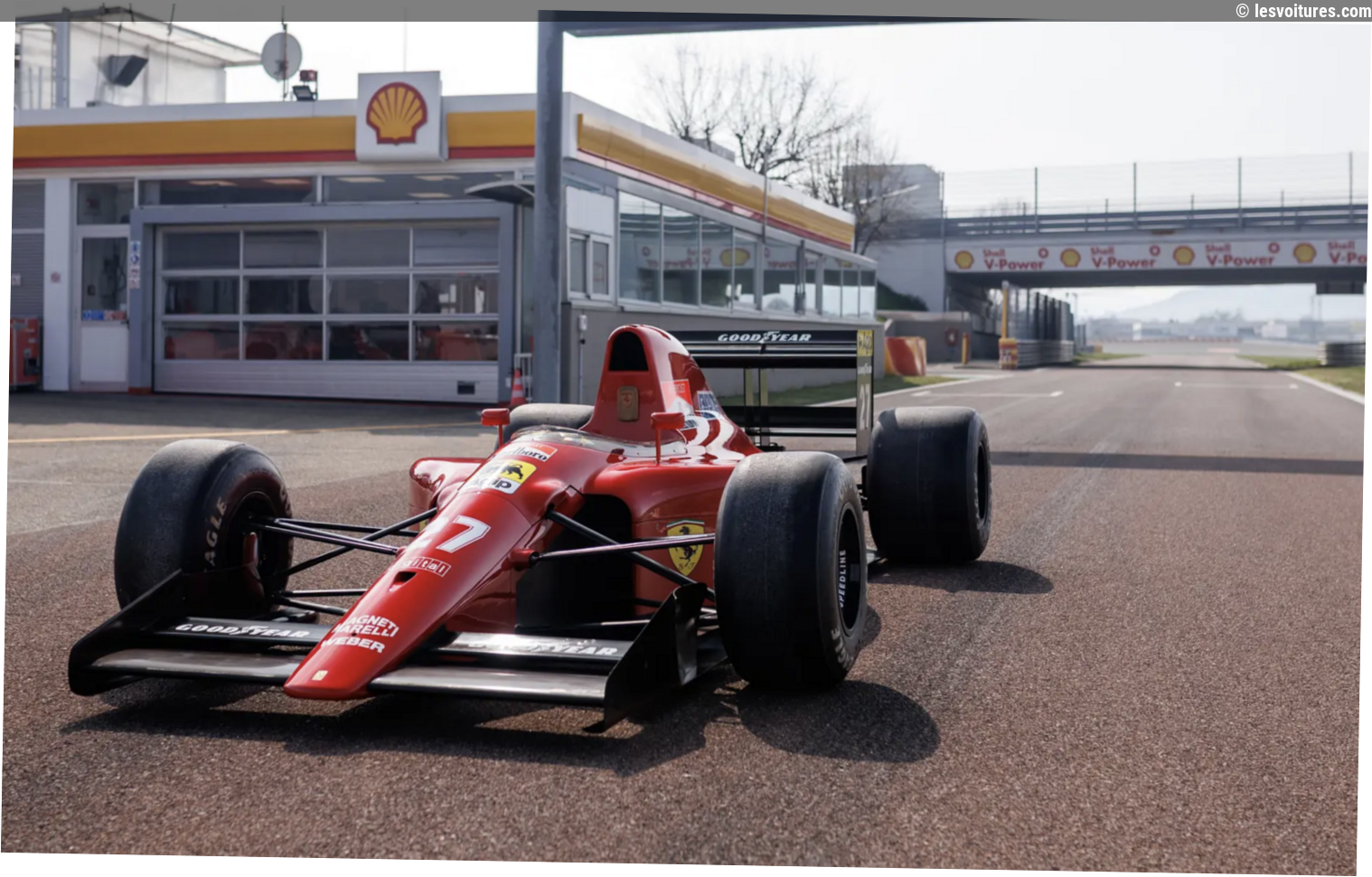 F1 : une Ferrari 642 de l'ère d'Alain Prost et de Jean Alesi à vendre