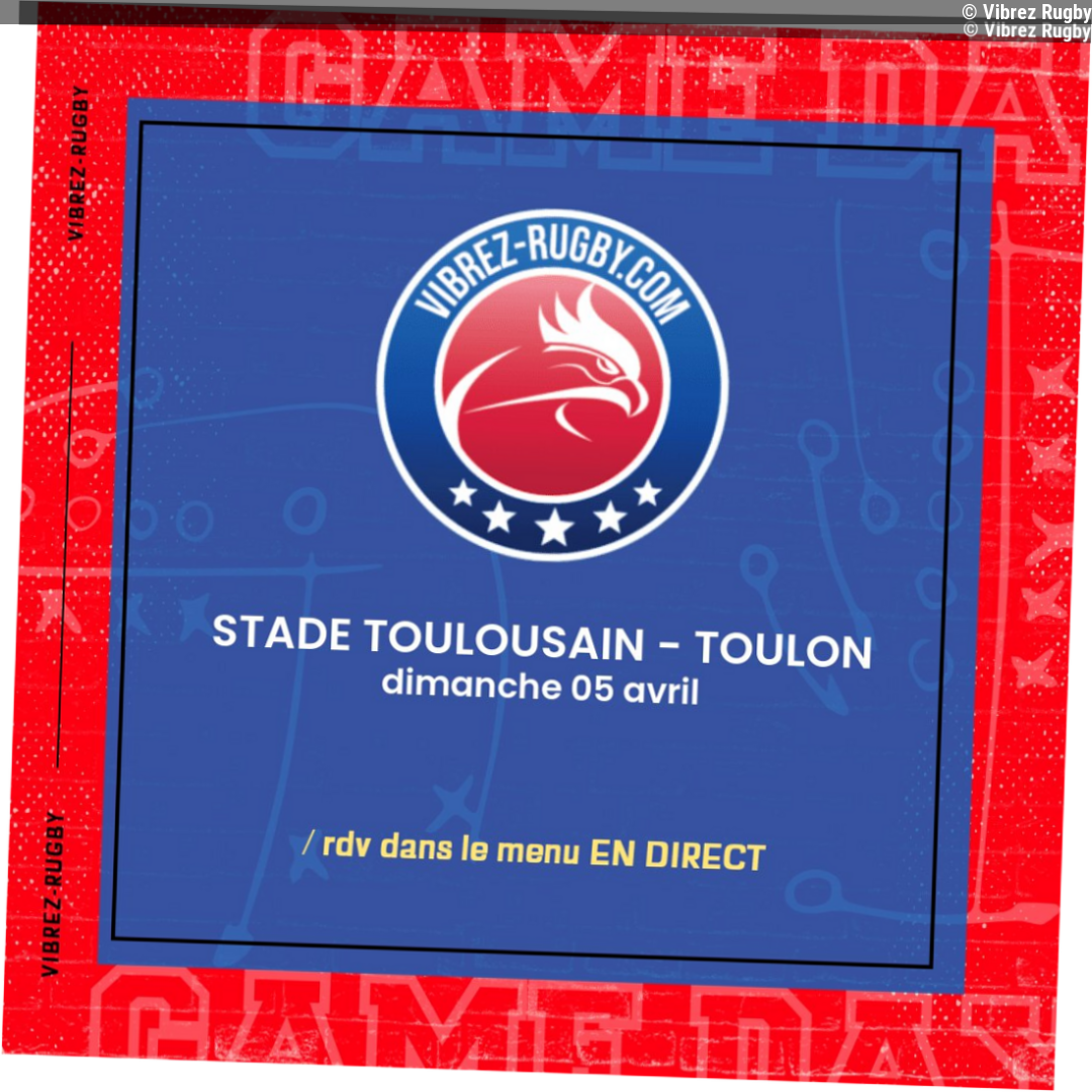Stade Toulousain – Toulon en direct