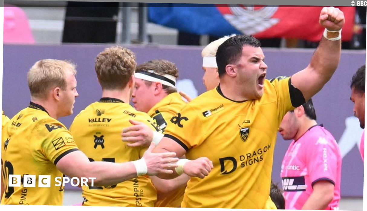 Last-gasp Dragons stun Stade Francais to keep Welsh European hopes alive