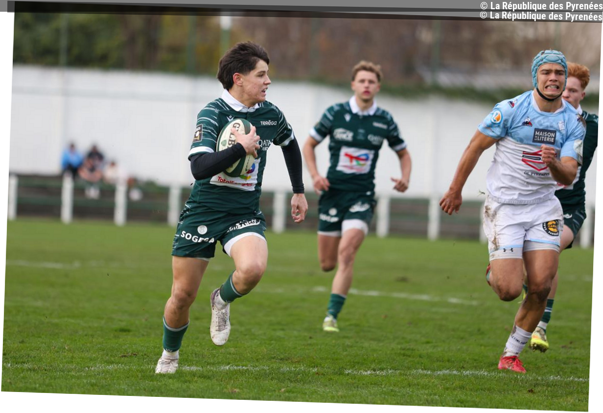 Rugby / Espoirs élite. Un bonus in extremis pour la Section Paloise à Perpignan