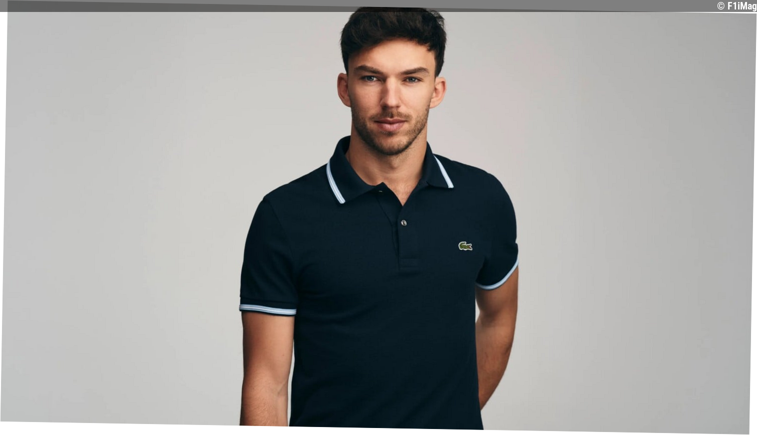 Pierre Gasly ambassadeur de Lacoste : le célèbre crocodile débarque en Formule 1