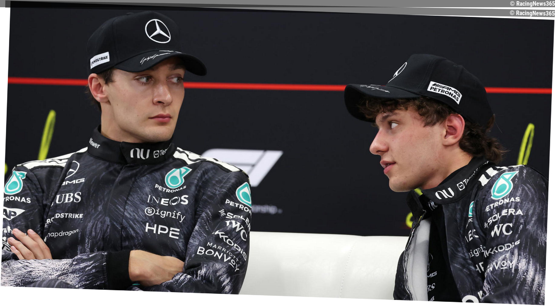 George Russell and Kimi Antonelli 'absolutely certain' to clash in high-stakes Mercedes fight