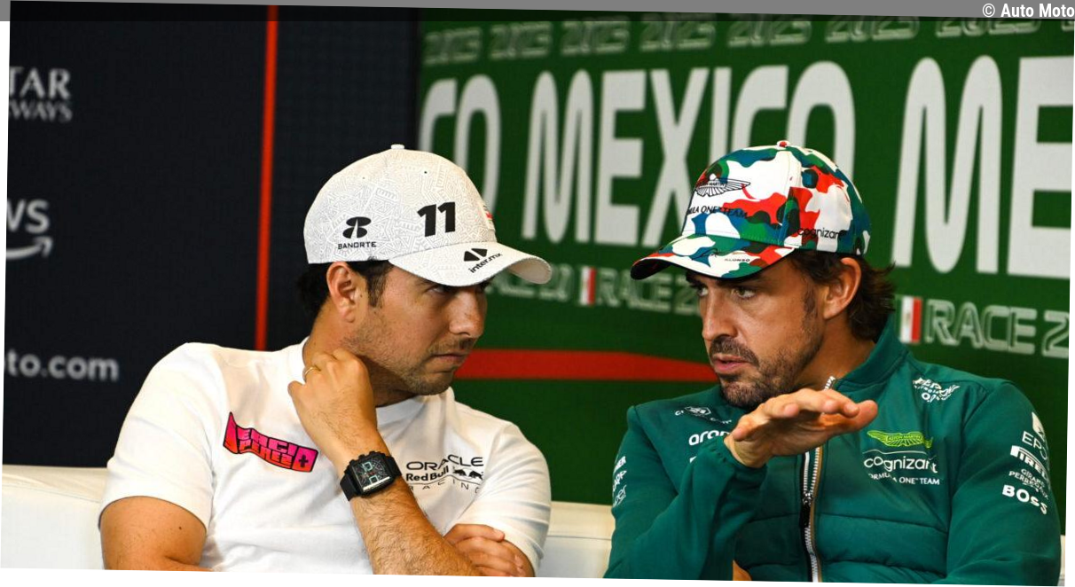 Aston Martin : Pérez n'en revient pas : « Je pensais voir Alonso gagner »… la chute d'Aston choque la F1