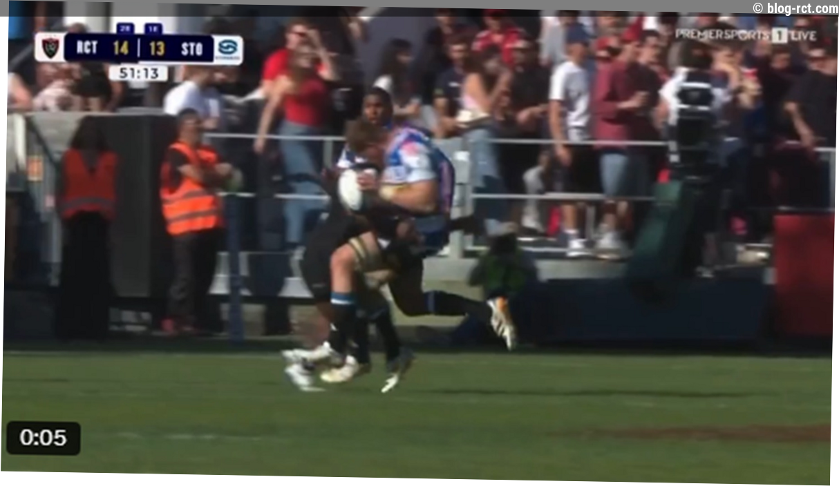 VIDEO : Le tampon monstrueux de Tuicuvu sur le troisième centre des Stormers !