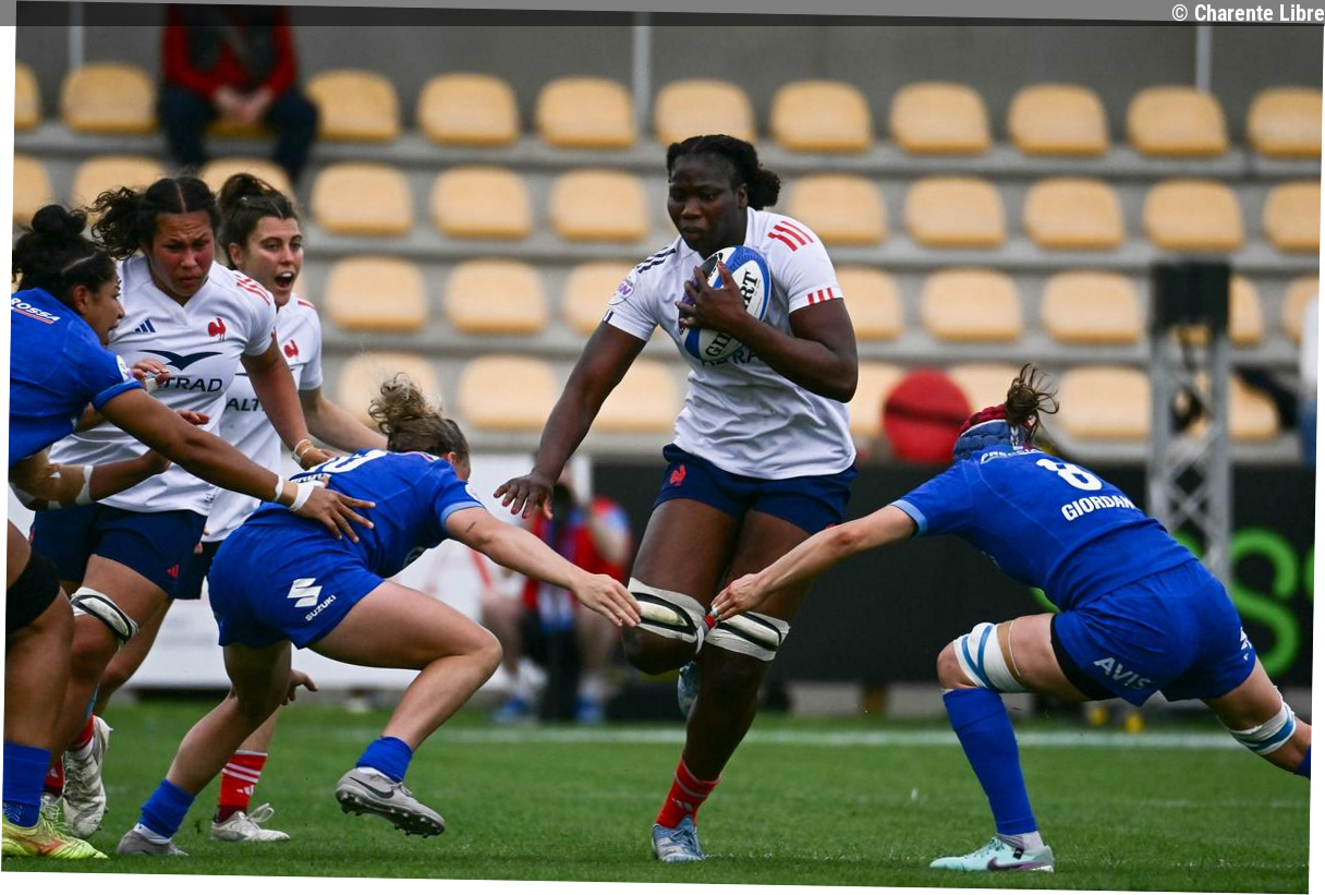 Rugby (Six nations féminin) : L'Italie en ouverture pour les Bleues version Ratier
