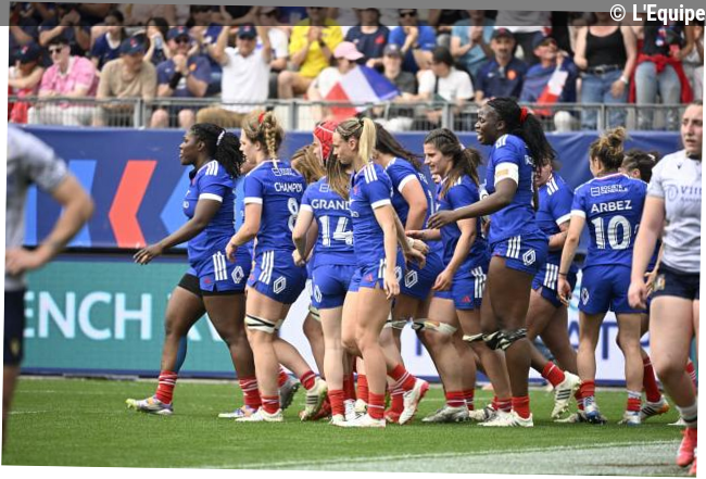 L'équipe de France féminine débute le Tournoi des Six Nations par une large victoire contre l'Italie