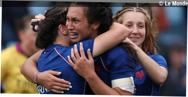 Tournoi des six nations féminin : le XV de France débute par un large succès face à l'Italie