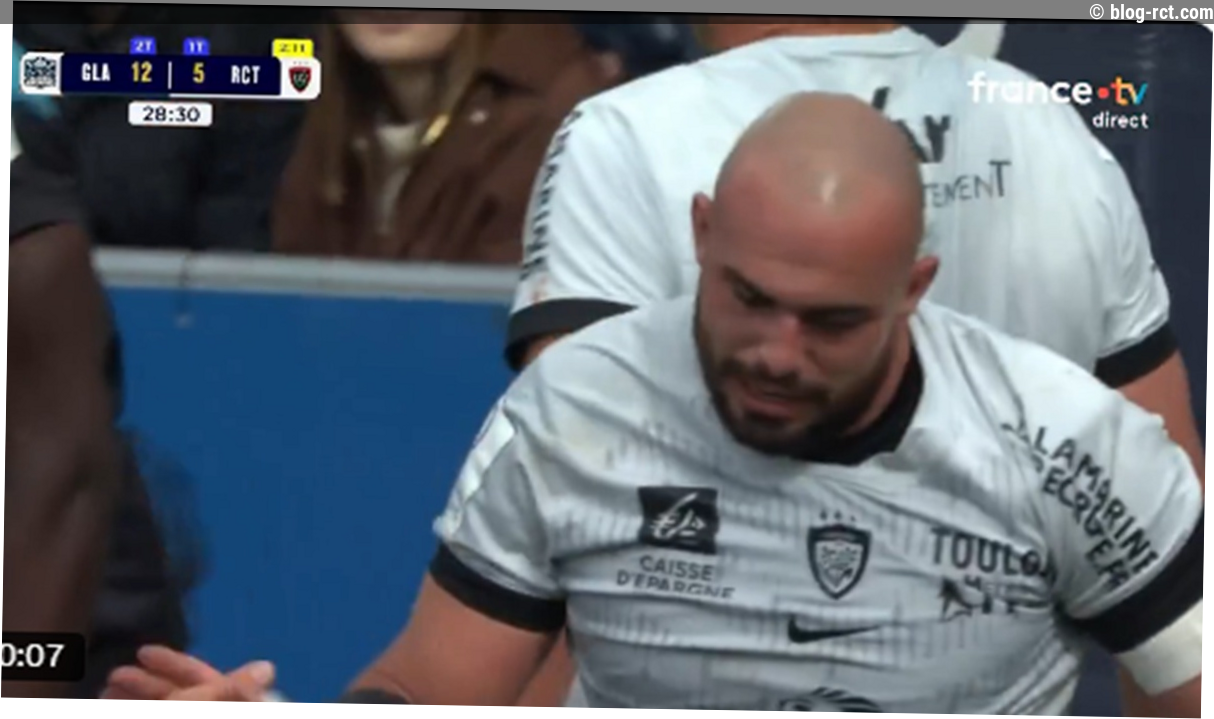 VIDEO : L'essai de Jean-Baptiste Gros contre Glasgow