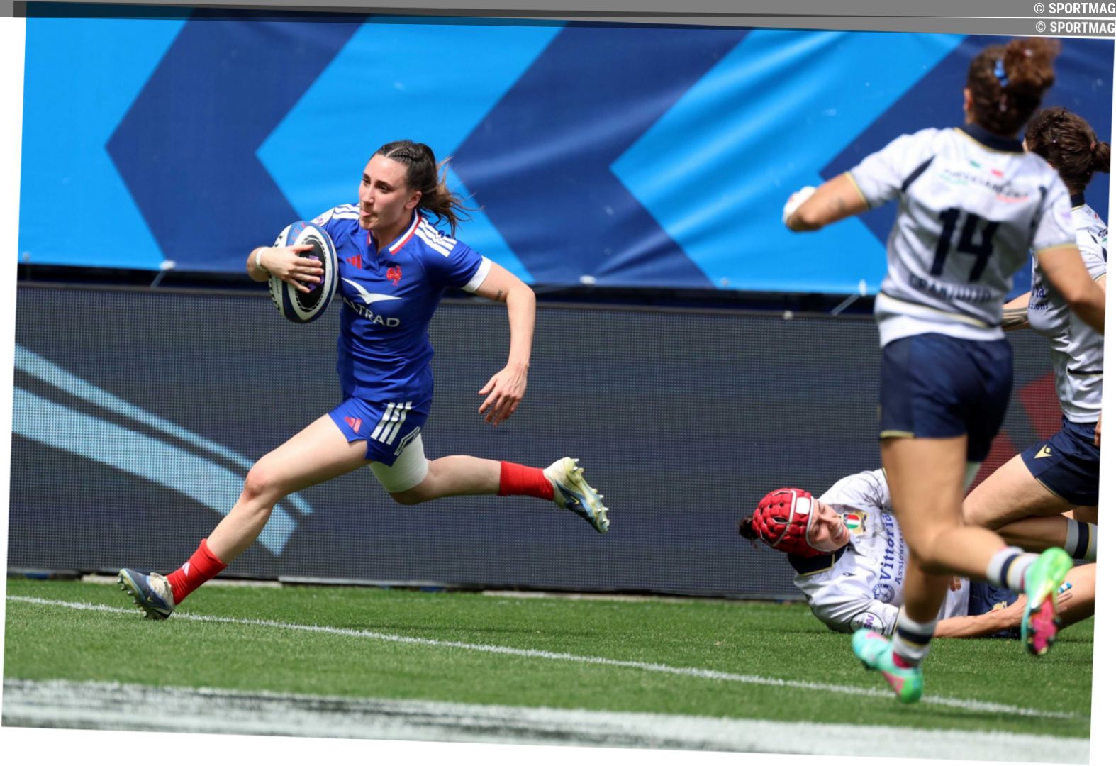 Rugby : carton contre l'Italie, entrée réussie pour les Bleues dans le Tournoi des VI Nations