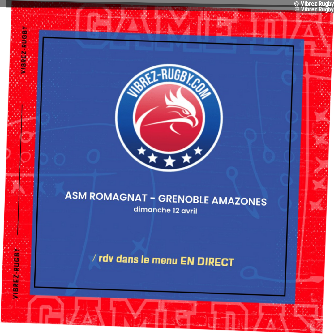 ASM Romagnat – Grenoble Amazones en direct