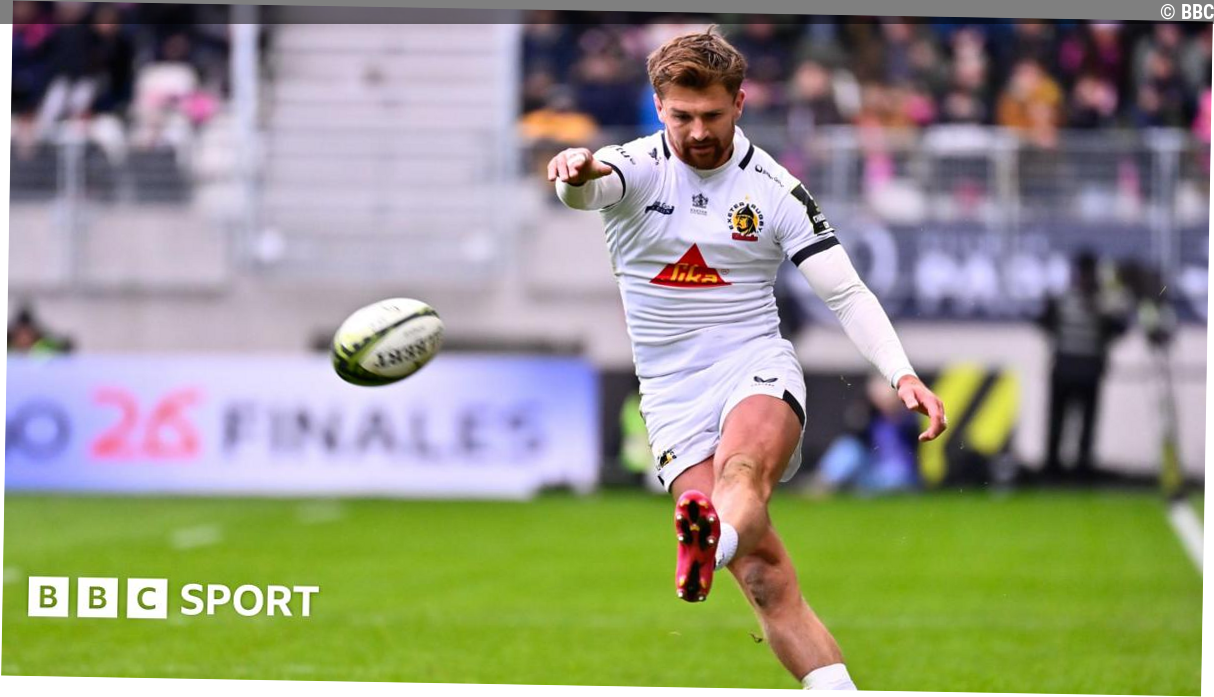 Slade holds nerve to kick Exeter into semi-finals
