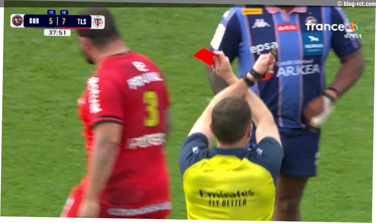 Le carton rouge de Dorian Aldegheri est-il mérité ?
