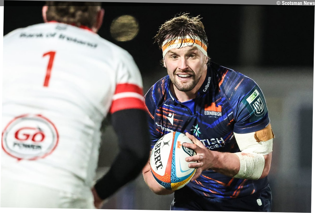 Edinburgh Rugby duo ruled out for season, with surgery required for one