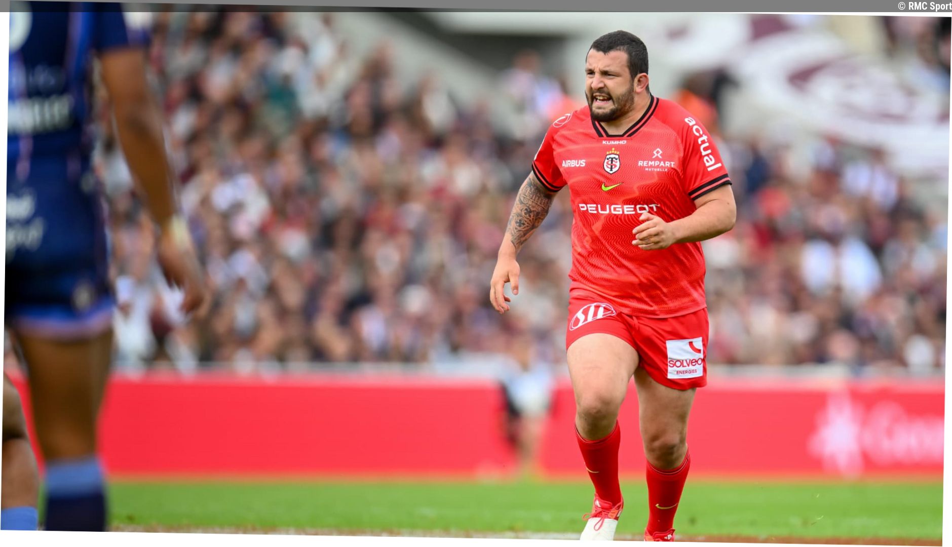 Stade toulousain: Aldegheri suspendu trois semaines pour sa faute sur Penaud
