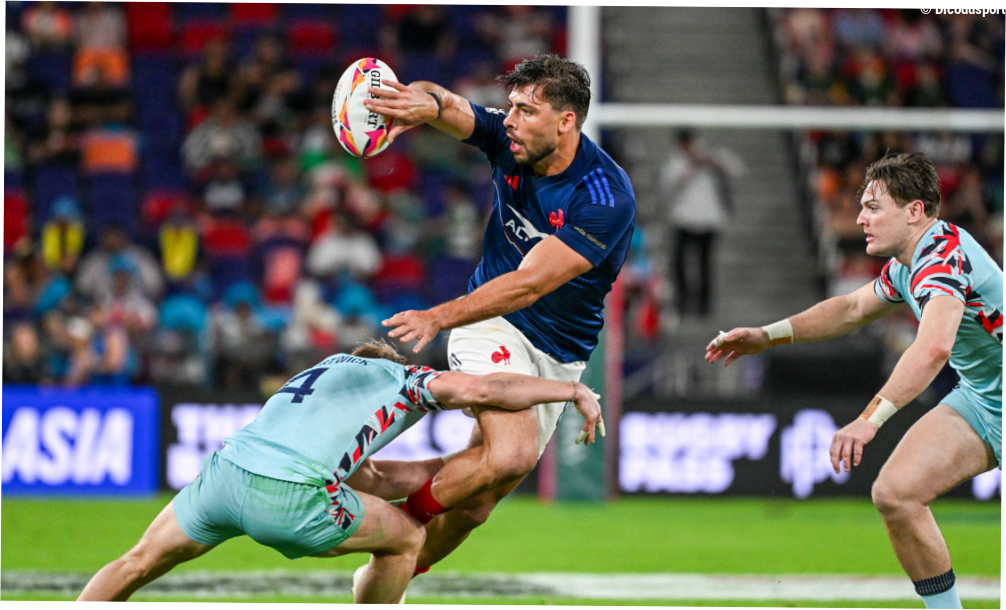 Les deux Équipes de France de rugby à 7 déjà qualifiées en quarts de finale à Hong Kong