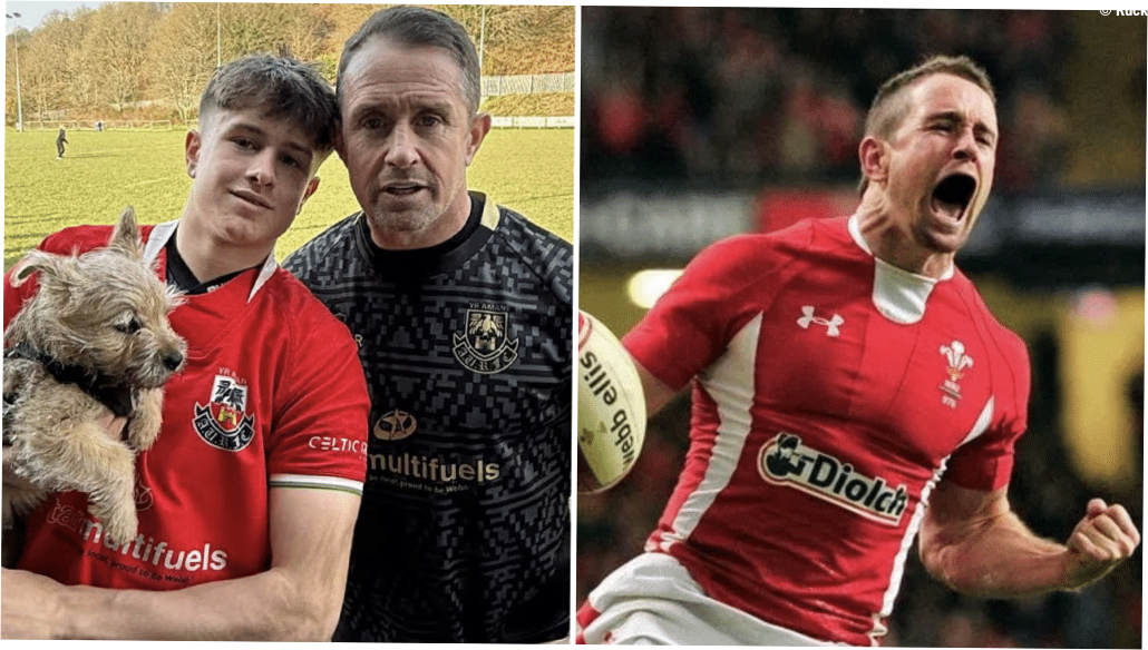 Shane Williams' son set to follow in his Dad's footsteps