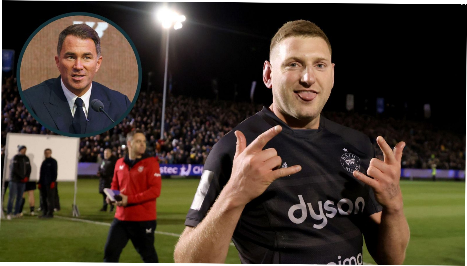 Henry Pollock plays 'matchmaker' as Eddie Hearn doubles down on rugby investment with Finn Russell signing