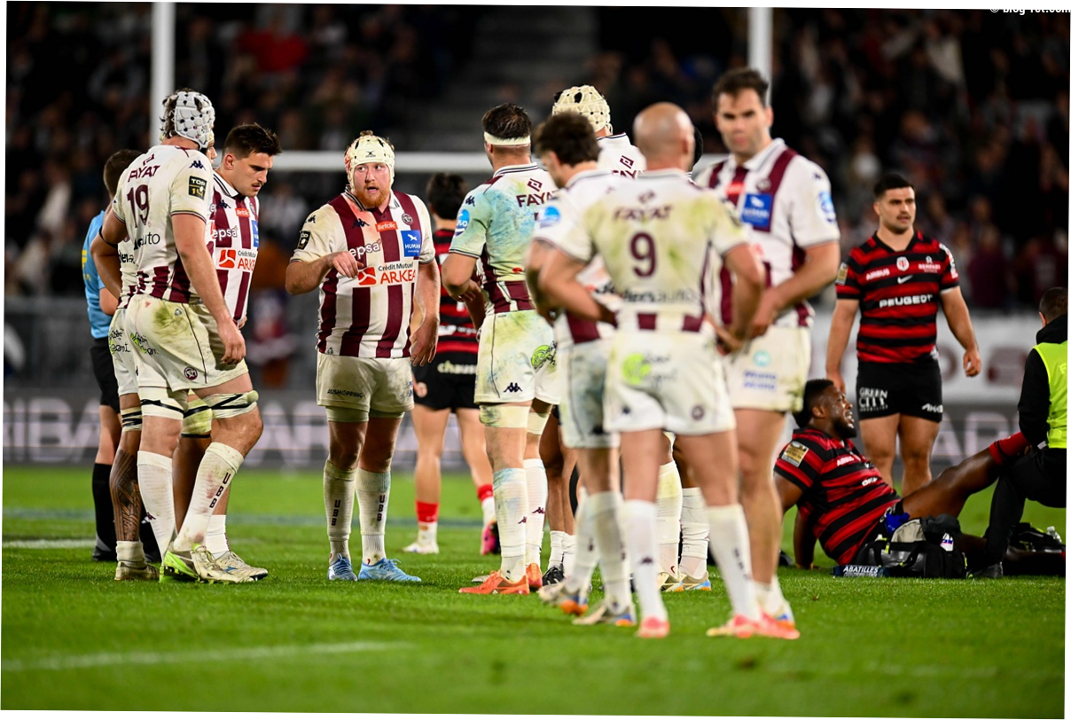La liste des 9 Bordelais blessés et forfaits contre La Rochelle