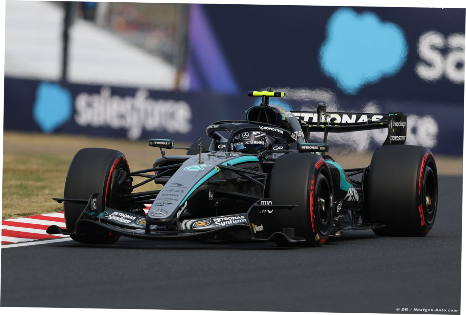Antonelli heureux de voir l'astuce utilisée par Mercedes F1 bannie !