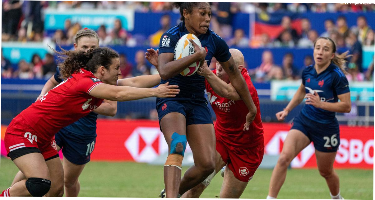 Rugby à 7 : les Bleues sur le podium à Hong Kong, leurs homologues masculins très loin du compte