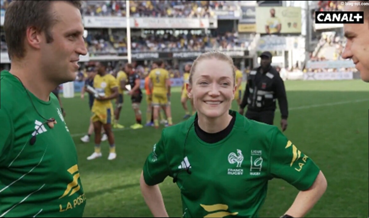 Les secrets derrière la nomination d'Hollie Davidson, première femme arbitre du Top 14