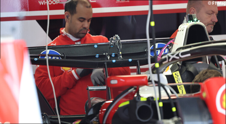 Ferrari : des images inédites dévoilent le nouvel aileron "Macarena"