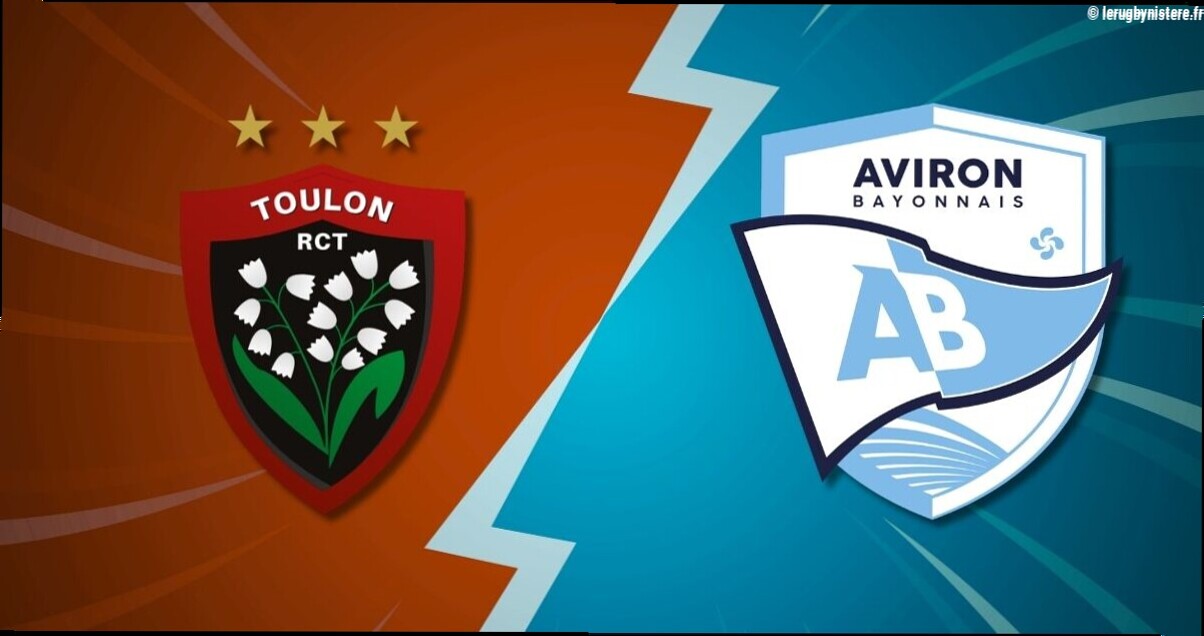 Toulon vs Bayonne en TOP 14 à quelle heure et sur quelle chaine ?