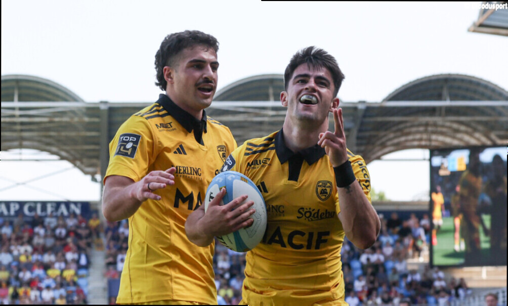 La Rochelle s'en sort de justesse à Perpignan, le Racing 92 et Toulon cartonnent : le résumé du multirugby de la 22ème journé