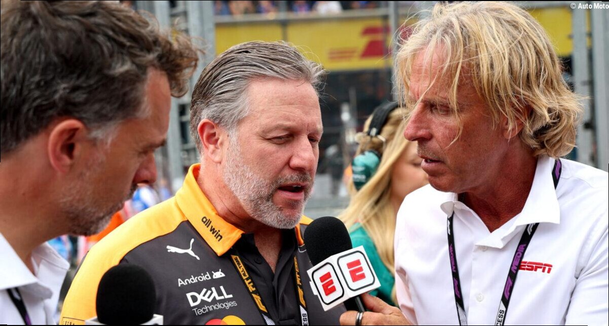 F1 : Zak Brown énervé, relance le débat sur Red Bull et l'équité entre les écuries