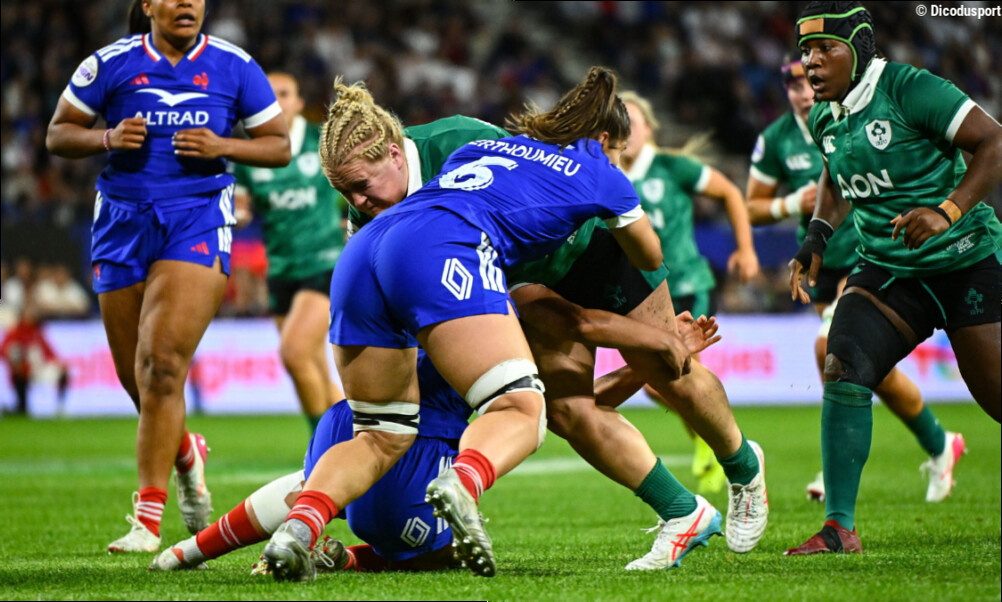 Laborieuses durant 50 minutes, les Bleues font plier une Irlande inefficace en fin de match