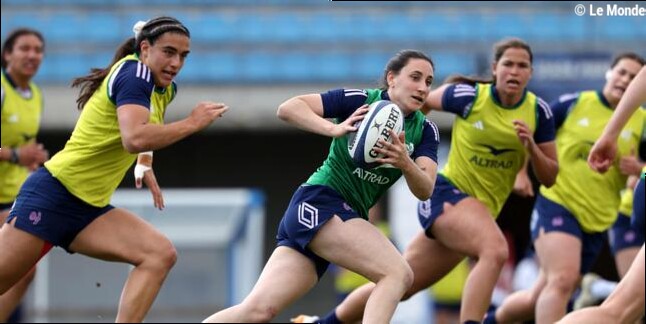 Tournoi des six nations féminin : le XV de France reste en course pour le titre après sa victoire contre l'Irlande