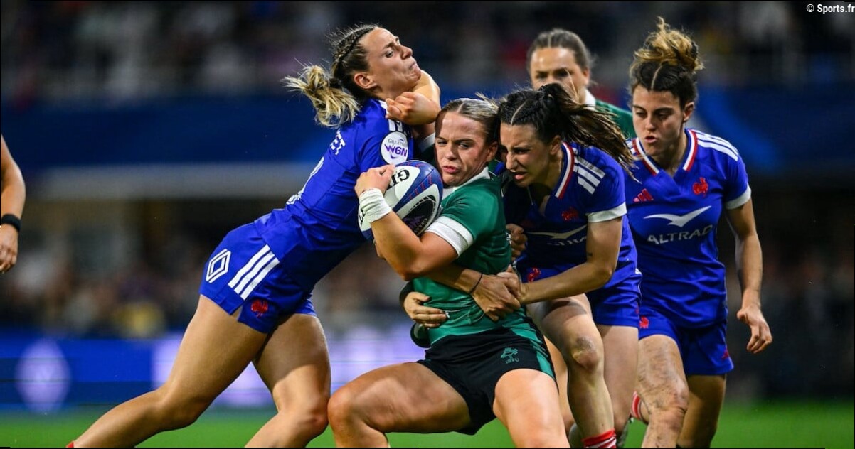 La France domine l'Irlande