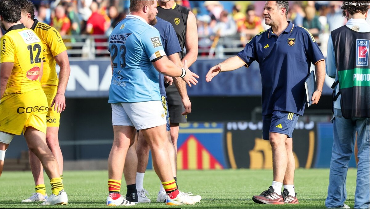 Top 14 - "Ces garçons, cette équipe méritent d'être en Top 14", estime Laurent Labit (Usap)