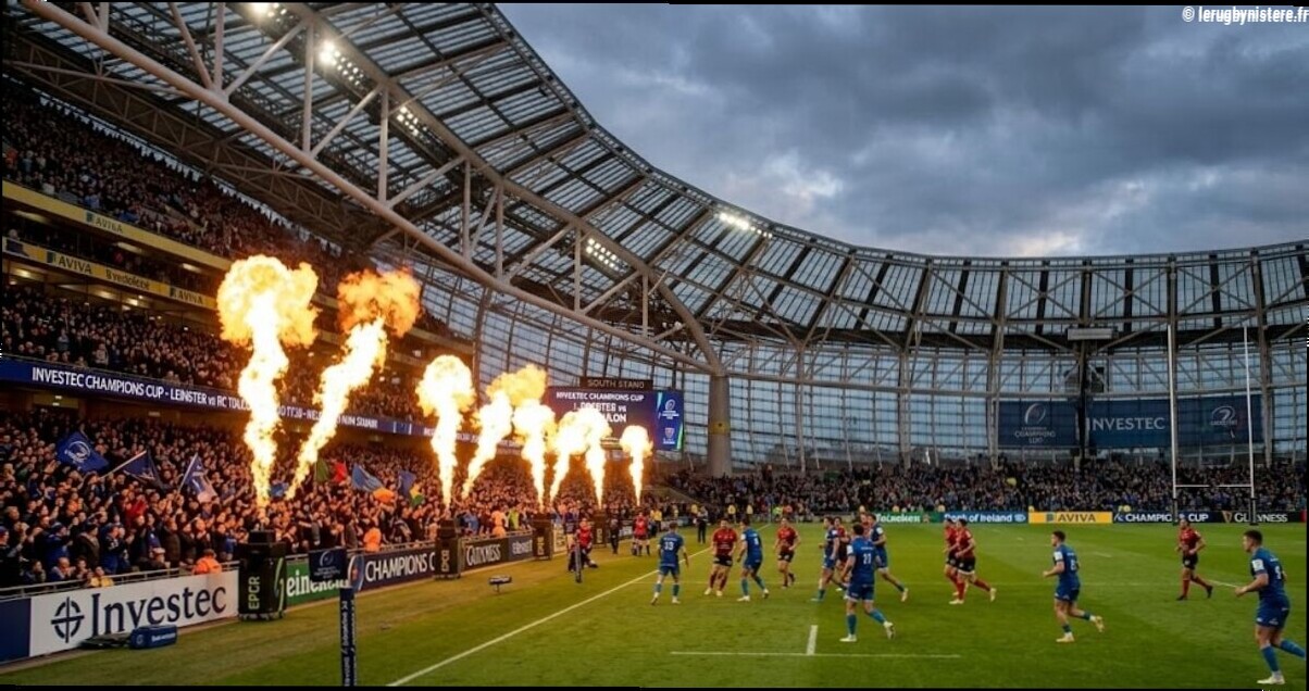 Leinster vs Toulon : choc brutal entre attaque XXL et défense de fer en Champions Cup