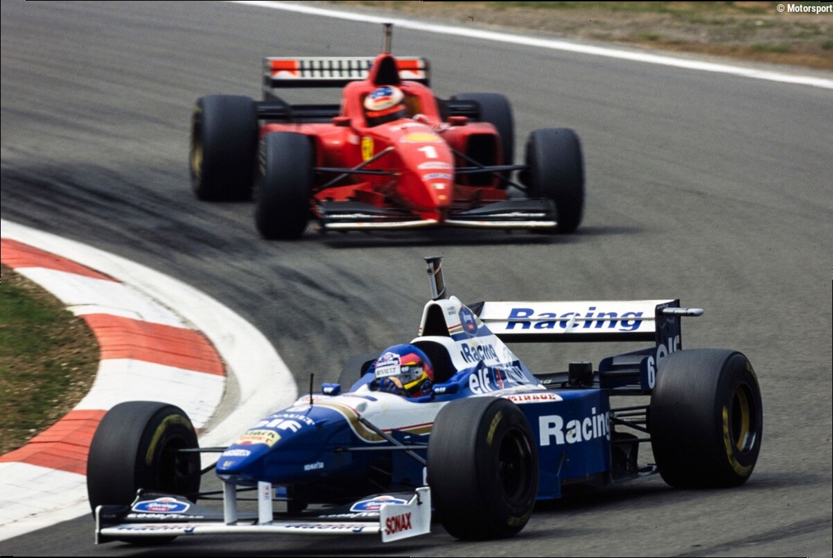 Il y a 30 ans : la première victoire en F1 de Villeneuve face à Schumacher