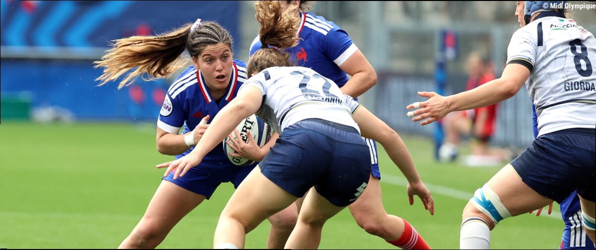 Tournoi des 6 Nations féminin - "Elle n'en à rien à faire de la pression" : Pauline Barrat (XV de France), une jeune qui a to