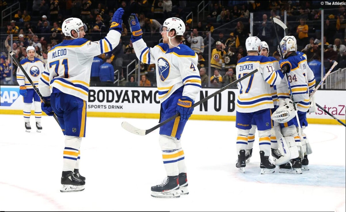 Inside the Buffalo Sabres' series-clinching win: 'Let's go get the next one'