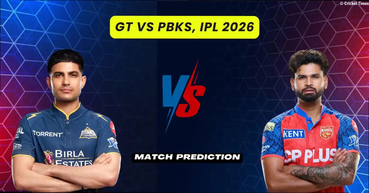 GT vs PBKS, IPL 2026, Match Prediction: Who will win today's game between Gujarat Titans and Punjab Kings?