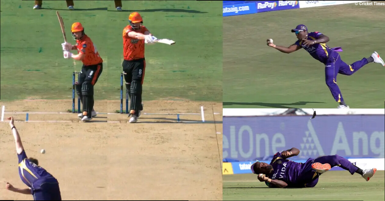 IPL 2026 [WATCH]: Rovman Powell pulls off a sensational flying catch to dismiss Heinrich Klaasen in SRH vs KKR clash