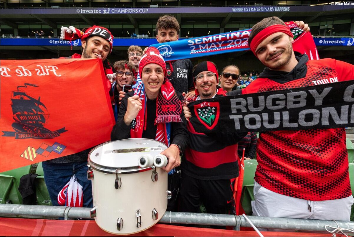 VIDEO. De Nice à l'Aviva stadium de Dublin, on a passé la demi-finale avec Olivier, supporter du RCT