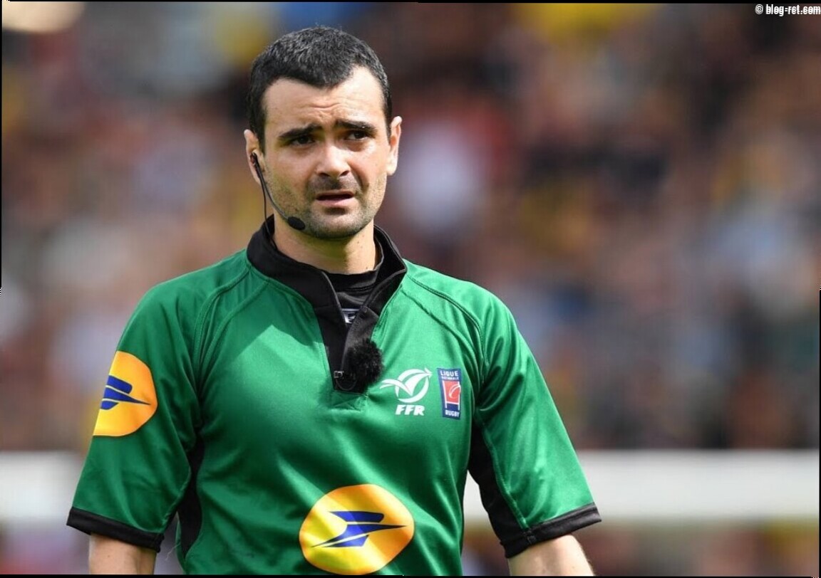 Toulon – Toulouse au Vélodrome : Pierre Brousset au sifflet