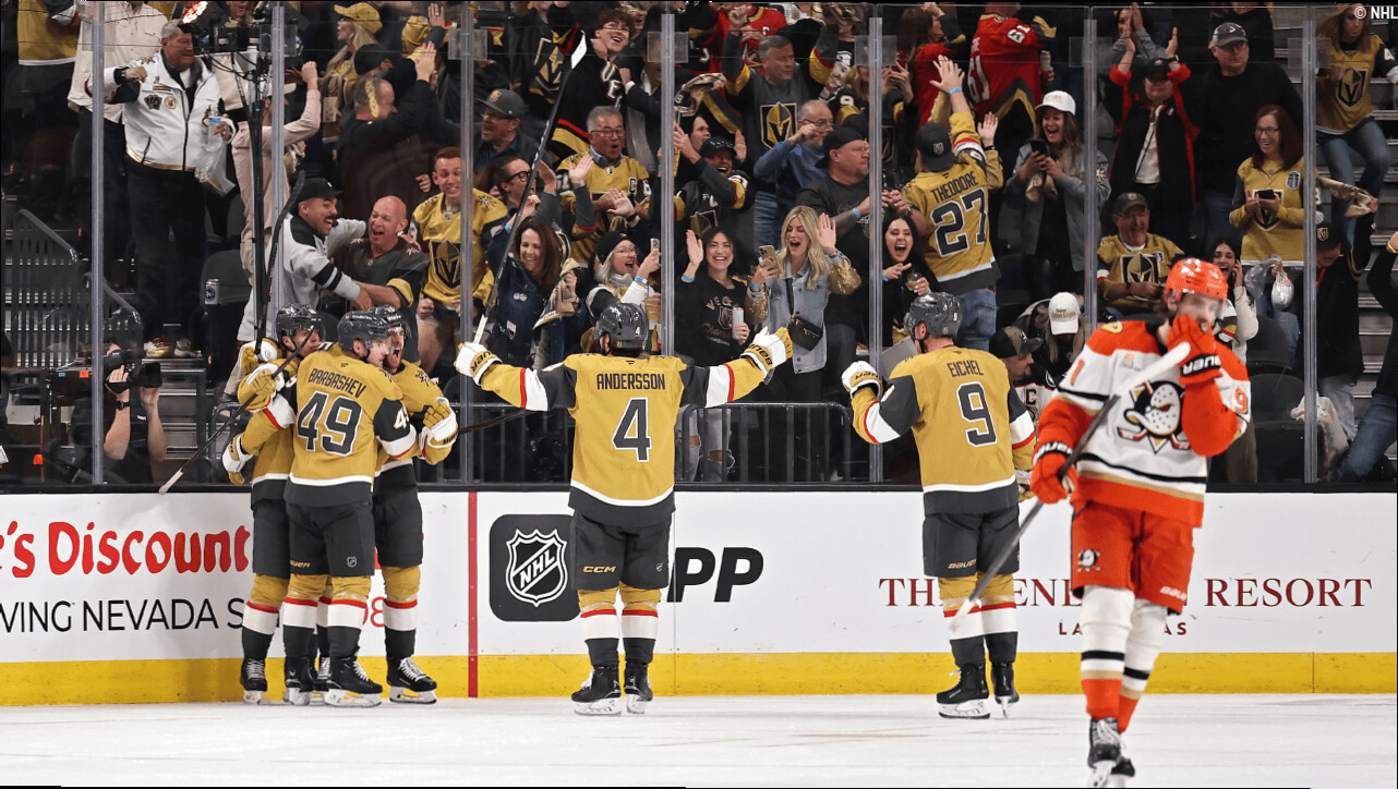 Barbashev breaks tie in 3rd, Golden Knights win Game 1