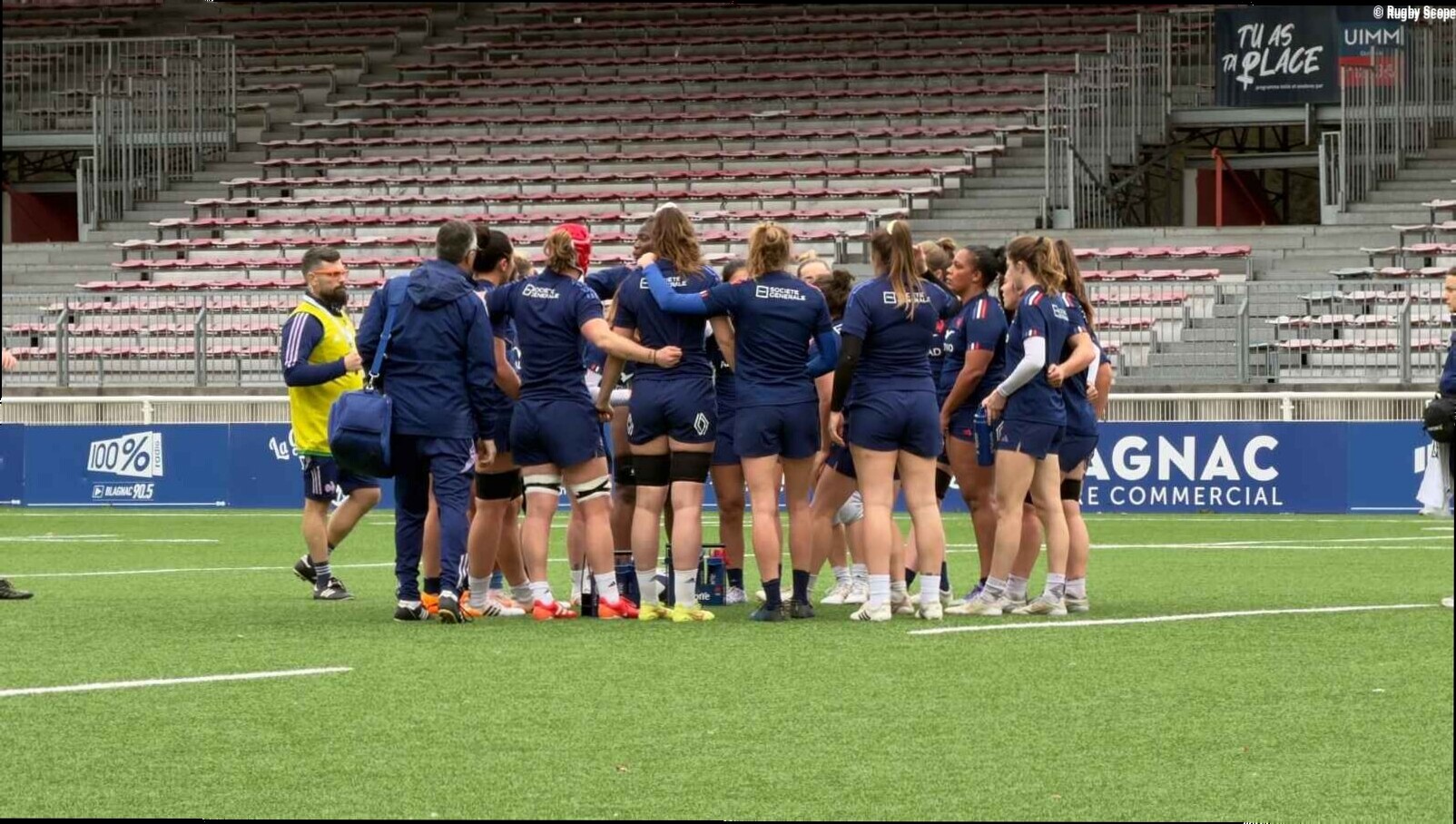 6 Nations : Rousset et Feleu au centre, Soqeta à la place de Zago… la compo probable des Bleues face à l'Écosse