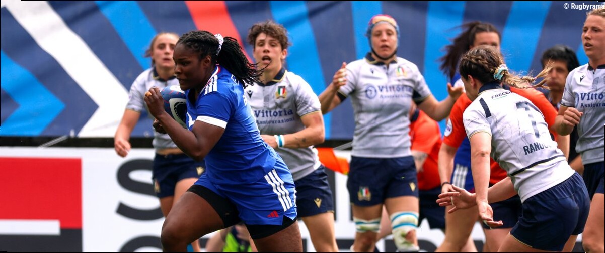 Tournoi des 6 Nations féminin – La composition du XV de France face à l'Écosse : Charlotte Escudero flanker, Yllana Brosseau