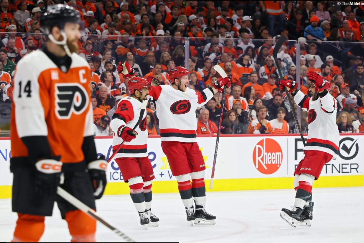 Hurricanes vs. Flyers Game 3: Key takeaways as Carolina rolls to 3-0 series lead
