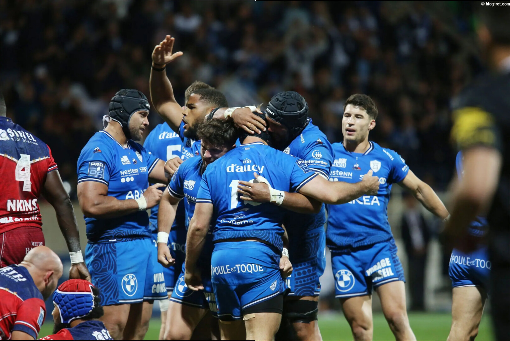 Inquiétude à Vannes : 3 joueurs victimes de commotion cérébrale contre Provence Rugby