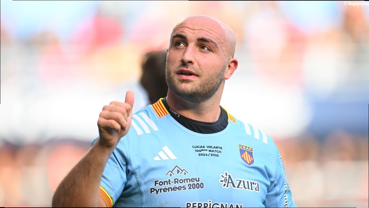 Top 14 - "Il donne énormément" : Lucas Velarte, la caution morale de l'Usap