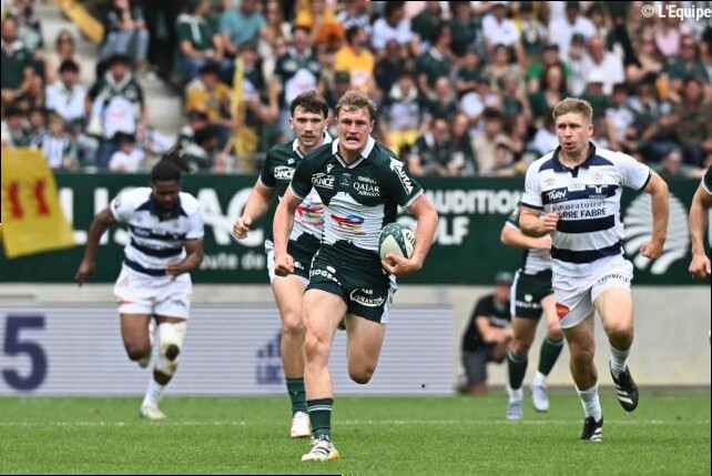 Quatre essais en quatre matches : le Palois Émilien Gailleton revient au meilleur de sa forme au meilleur moment